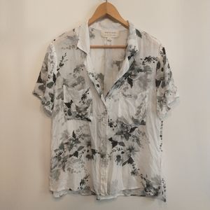 Cloth & Stone Short Sleeve Blouse